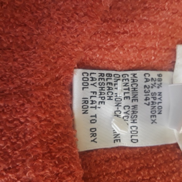 {Talbots} Salmon Crew Neck Sweater Sz XL - Picture 5 of 7